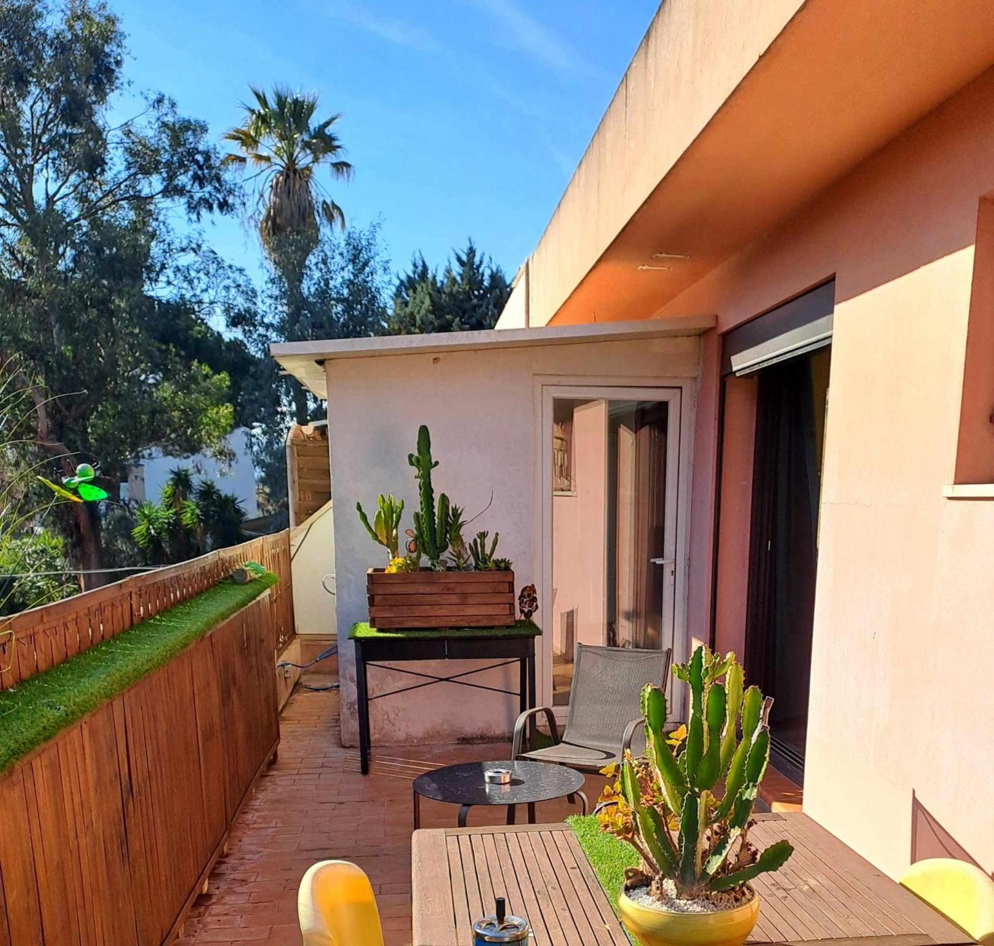 Chambre Appartement Terrasse Frejus Luaran gambar